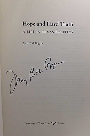 Hope and Hard Truth: A Life in Texas Politics image number 1
