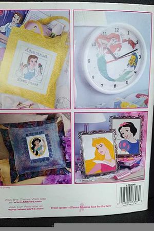 Disney Princesses in Cross Stitch-22 Projects image number 1