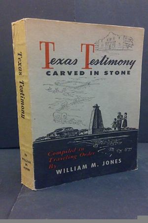 Texas Testimony, Compiled in Traveling Order image number 0