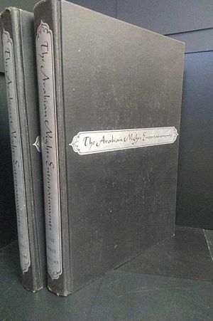 The Arabian Nights Entertainment; 2 volumes image number 0