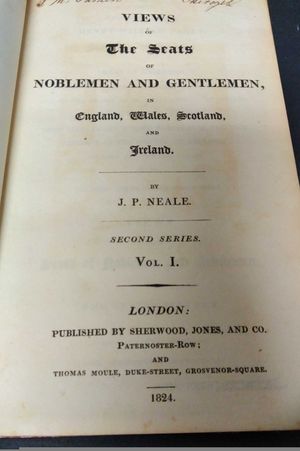 Views of the Seats of Noblemen and Gentlemen in England, Wales, Scotland and Ireland  image number 2