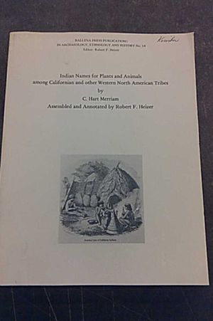 Indian Names for Plants and Animals Among Californian and Other Western North American Tribes image number 0