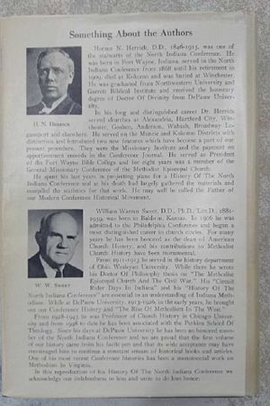 History of the North Indiana Conference  image number 1