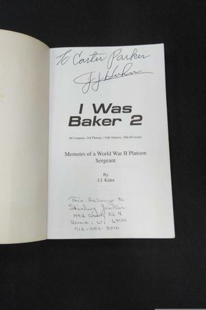 I was Baker 2: Memoirs of a World War II Platoon Sergeant image number 2