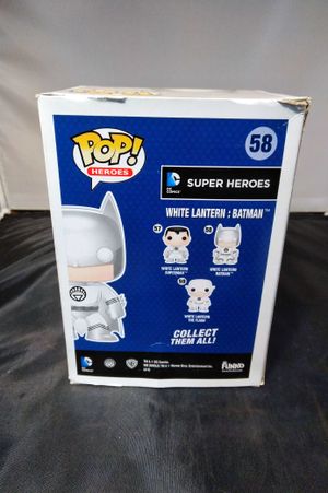 Funko White Lantern Batman Pop Vinyl Figure image number 1
