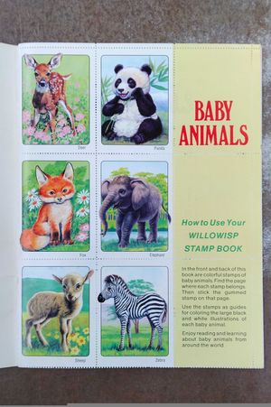 Baby Animals Stamp Book image number 1