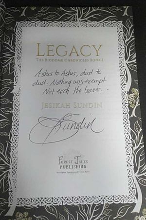 Legacy: Limited Edition Full Color Hardback (Biodome Chronicles) image number 1