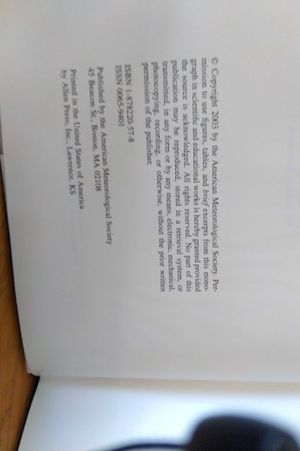 Radar and Atmospheric Science, 30: A Collection of Essays in Honor of David Atlas image number 0