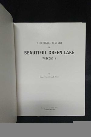 A Heritage History of Beautiful Green Lake, Wisconsin image number 2