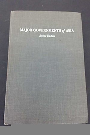 Major Governments of Asia,2nd edition image number 0