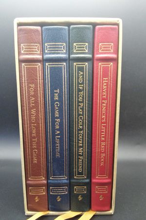 HARVEY PENICK'S LITTLE RED BOOK + AND IF YOU PLAY GOLF, YOU'RE MY FRIEND + FOR ALL WHO LOVE THE GAME + THE GAME FOR A LIFETIME (Golf Classics, 4 Volum image number 1
