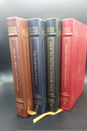 HARVEY PENICK'S LITTLE RED BOOK + AND IF YOU PLAY GOLF, YOU'RE MY FRIEND + FOR ALL WHO LOVE THE GAME + THE GAME FOR A LIFETIME (Golf Classics, 4 Volum image number 0