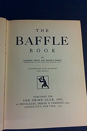 The Baffle Book image number 1