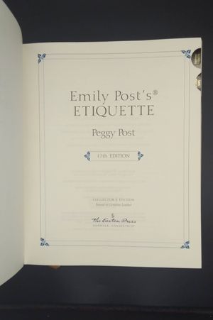 Emily Post's Etiquette image number 2