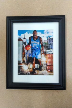 Kevin Garnett Got Milk Poster - Signed image number 0