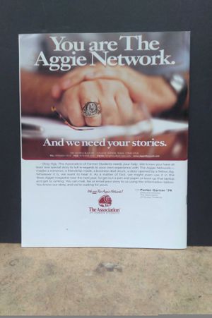 Texas Aggie Magazine "Bonfire" Edition image number 1