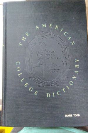 The American College Dictionary  image number 0