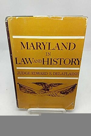 Maryland in law and history, image number 0