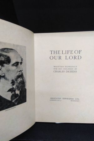  The Life of Our Lord London 1934 [Hardcover] Charles Dickens image number 2
