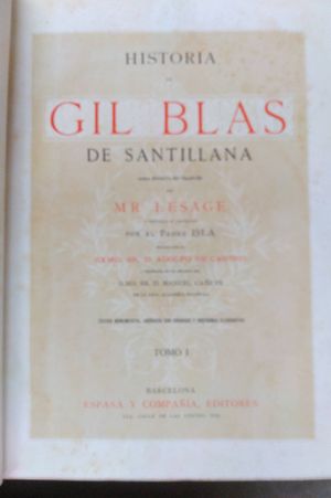 Historia de Gil Blas de Santillana, 2 Volumes image number 2