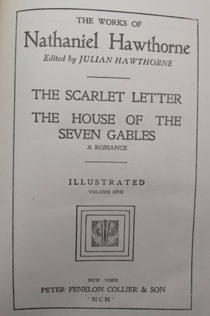 The Works of Nathaniel Hawthorne image number 1