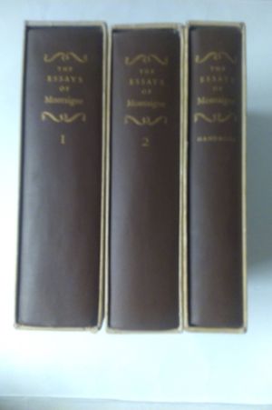 The Essays of Michel de Montaigne image number 0
