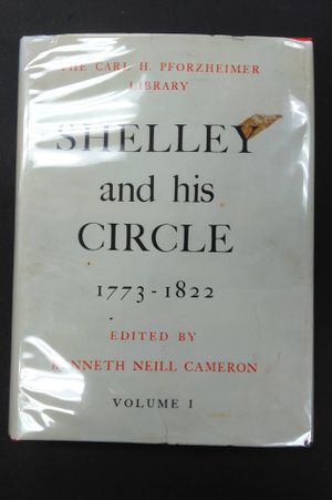 Shelley and His Circle, 1773-1822 image number 0