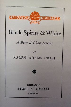 Black Spirit & White: A Book of Ghost Stories image number 1