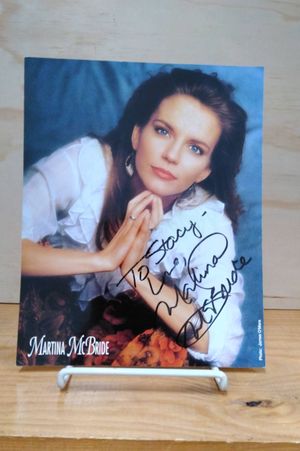 Signed Martina McBride Print image number 0