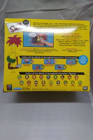 Simpsons Interactive Environment Krustylu Studios w Sideshow Bob (Never Opened) image number 2