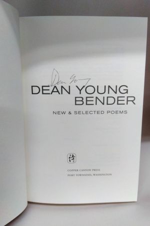 Bender: New and Selected Poems image number 1