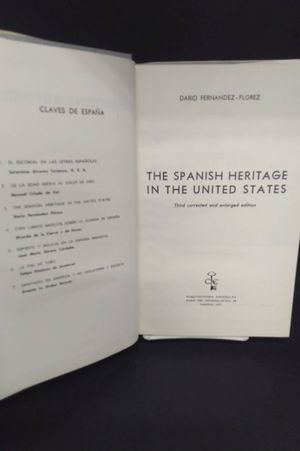 The Spanish heritage in the United States second corrected and enlarged edition image number 2