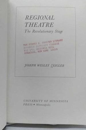 Regional theatre: The revolutionary stage image number 2