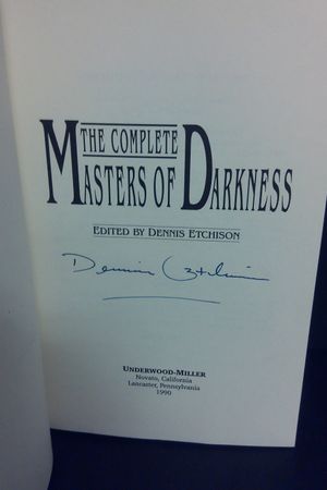 The Complete Masters of Darkness image number 1