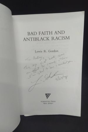 Bad Faith and Antiblack Racism image number 2