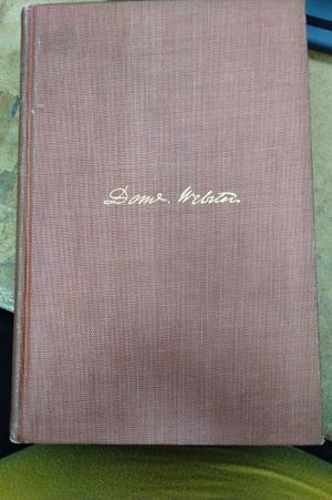 The Writings and Speeches of Daniel Webster in Eighteen Volumes (VOL XVII) image number 0