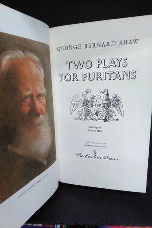Two Plays for Puritans (Easton Press) image number 1
