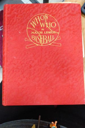 Who's Who in Major League Base Ball *SIGNED image number 0