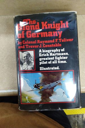 THE BLOND KNIGHT OF GERMANY A Biography of Erich Hartmann, Greaest Fighter Pilot of all Time. image number 0