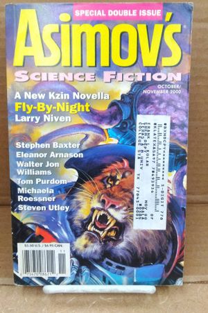 Asimov's Science Fiction Magazine, October/November 2000 image number 0