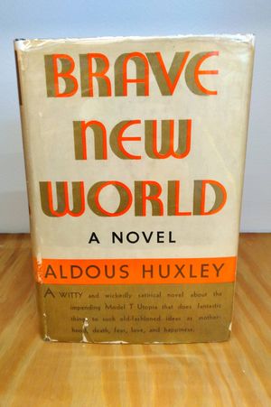 Aldous Huxley BRAVE NEW WORLD 1932 Doubleday, Doran & Co., NY First Edition [Hardcover] unknown image number 0