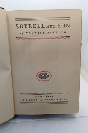Sorrell and Son image number 1