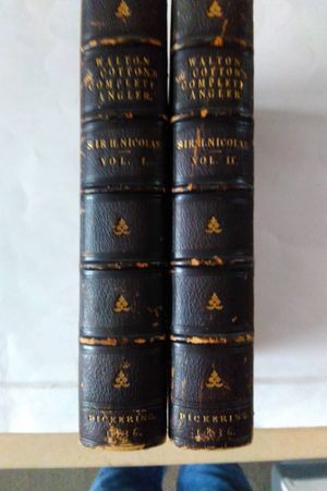 The Complete Angler or The Contemplatilve Man's Recreation Being A Discourse Of Rivers Fish-Ponds Fish and Fishing by Izaak Walton and Charles Cotton image number 1