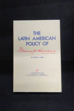 The Latin American Polocy of Warren G. Harding image number 0
