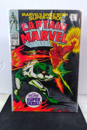 Marvel's Space-Born Superhero Captain Marvel No. 2 image number 0
