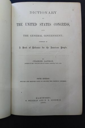Dictionary of Congress image number 1
