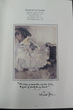 Sir William Russell Flint R.A. (Dealer's Edition) image number 1