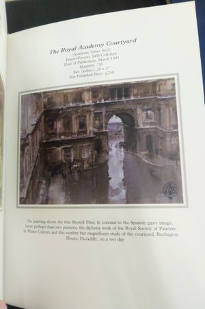 Sir William Russell Flint R.A. (Dealer's Edition) image number 2