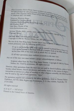 Spiritual Warfare Bible: New Kings James Version image number 2