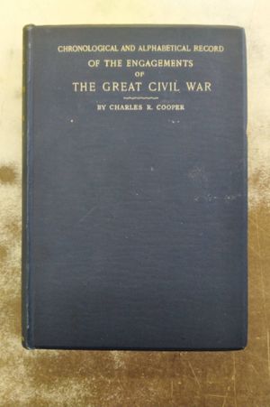 Chronological and Alphabetical Record of the Engagements of the Great Civil War image number 0